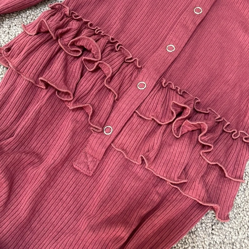 Kate Quinn Double Ruffle Bubble